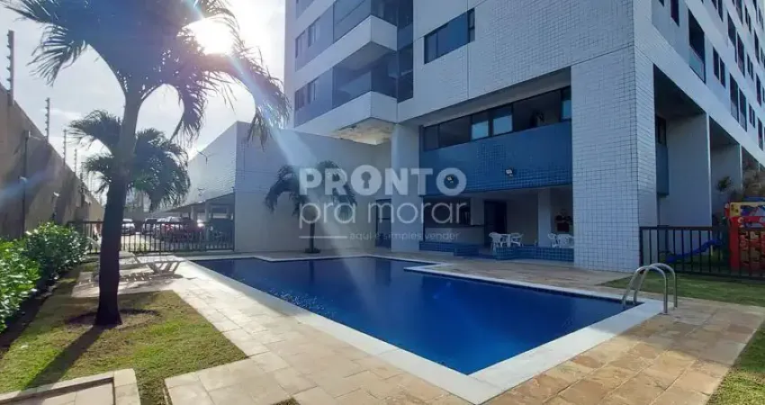 Apartamento mobiliado em candeias – andar alto e super ventilado