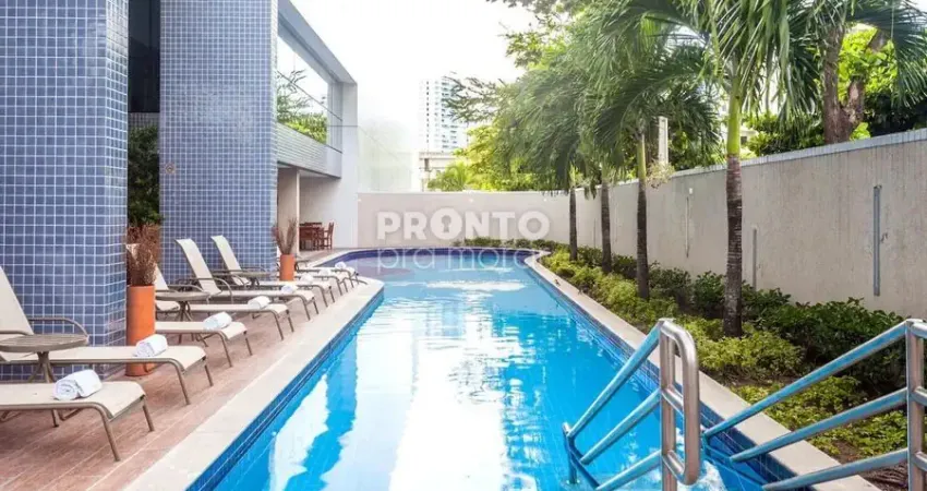 Beach class conventions e flats-excelente apartamento mobiliado localizado no bairro de boa viagem, com 53,61m² de área útil.