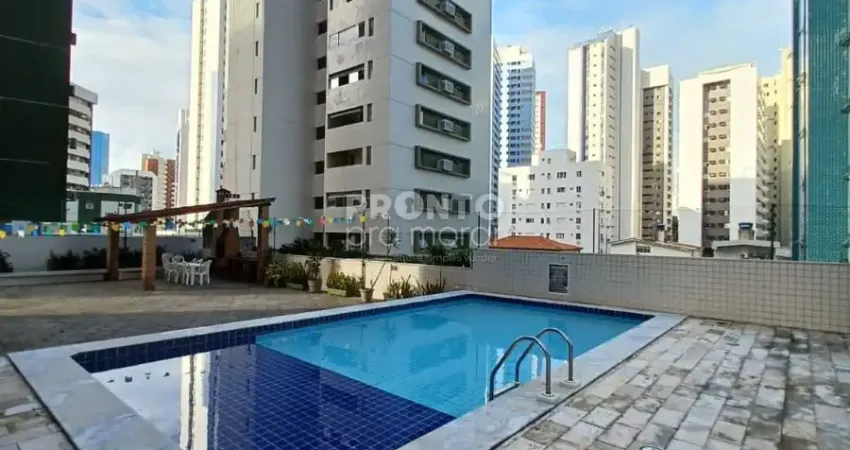 Apartamento com varanda 3 quartos 1 suíte em excelente localização - boa viagem