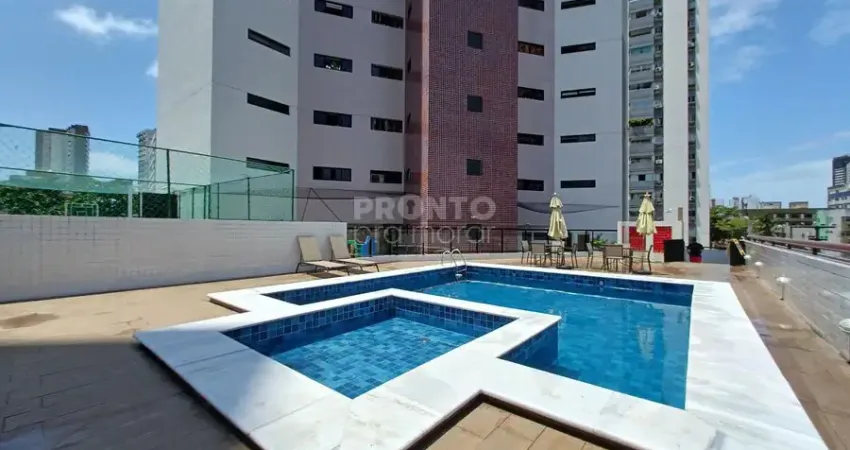 Apartamento com 3 quartos 1 suíte e varanda com vista excelente - boa viagem