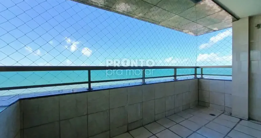 Apartamento duplex com 5 quartos 4 suites e varanda com vista para o mar em boa viagem