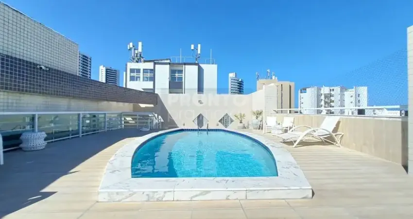 Apartamento com 4 quartos 2 suites e varanda em excelente localização - boa viagem