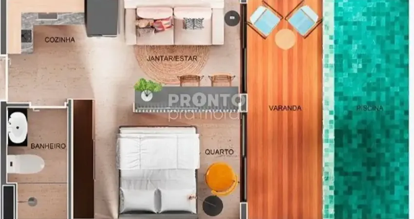 Flat com 1 quarto à venda na Avenida Portuaria, Porto de Galinhas, Ipojuca
