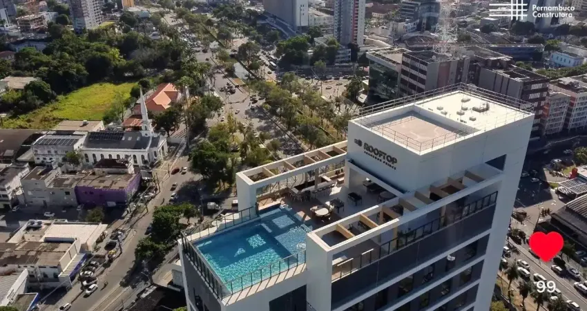 - rooftop agamenon prince excelente flat 38m² - lazer completo