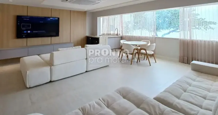 Apartamento mobiliado com varanda 3 qurtos sendo todos suites em excelente localização - boa viagem