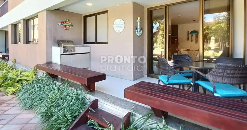Oportunodade de beira-mar : apartamento terreo totalmente mobiliado e frente piscina.