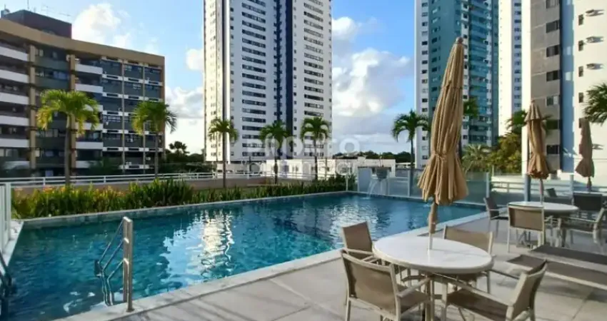 Maria joão | andar alto | 93m³ | lazer completo | alto padrão ifp com 3 quartos + dependência prox ao cbv