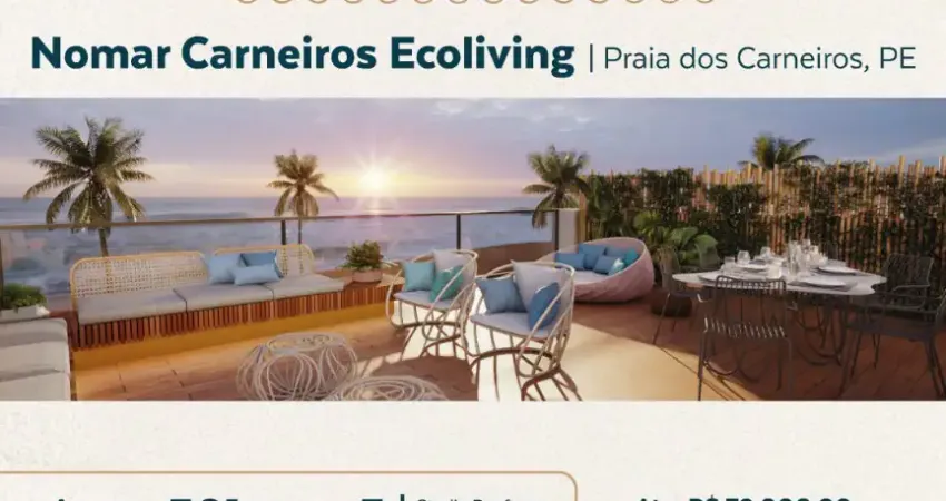 De 901.000 por 790.000 seu studio rooftop em carneiros-tamandaré-pe