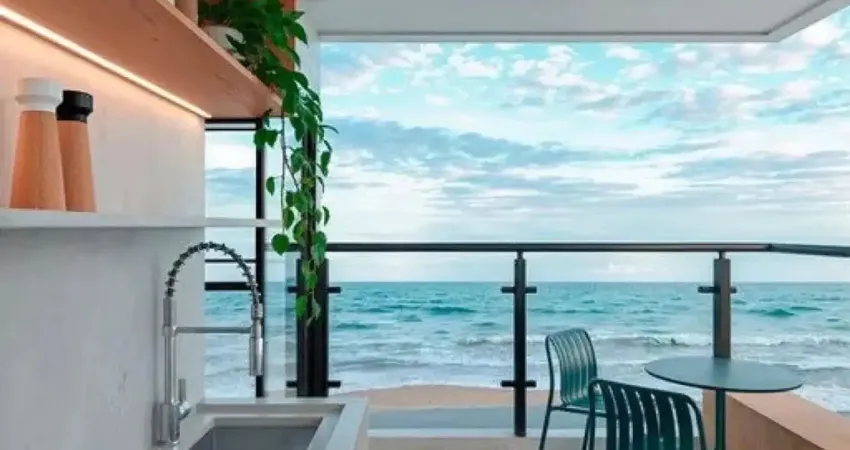 Apartamento posição norte 1 quarto caminho do mar - vista mar no caribe brasileiro - maragogi - al