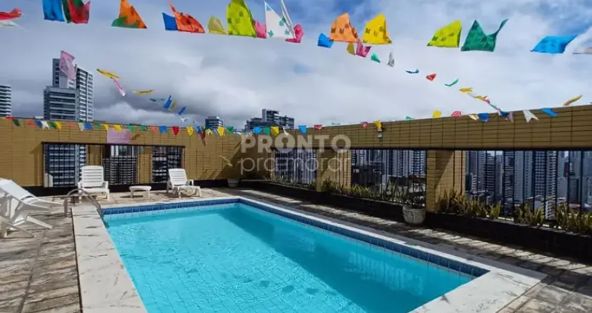 Oportunidade apartamento com excelente localização em boa viagem com  143.62m²- recife