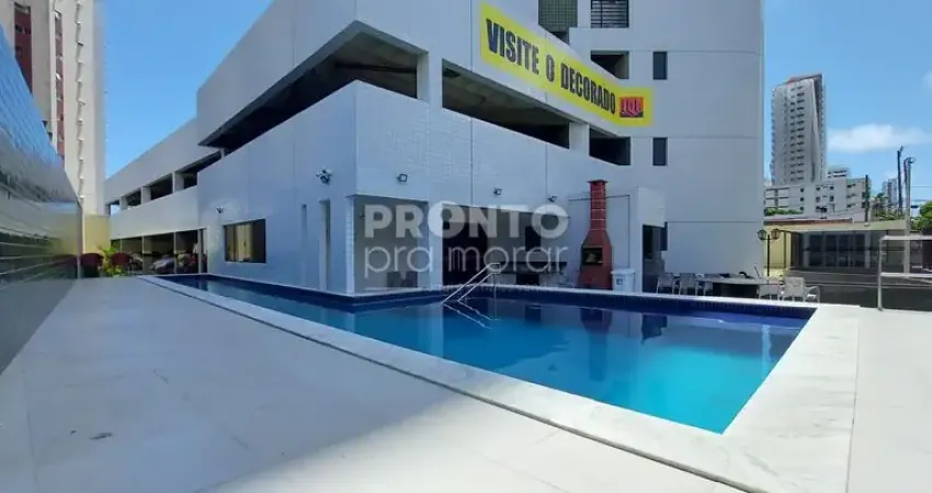 Excelente apartamento mobiliado, localizado em candeias com 80m²