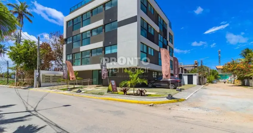 Excelente flat mobiliado localizado em porto de galinhas, com 24,57m² de área útil.