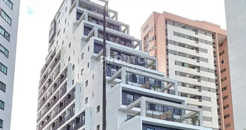 Tolive riverside | flat 26m² mobiliado | com varanda | lazer completo | beira rio