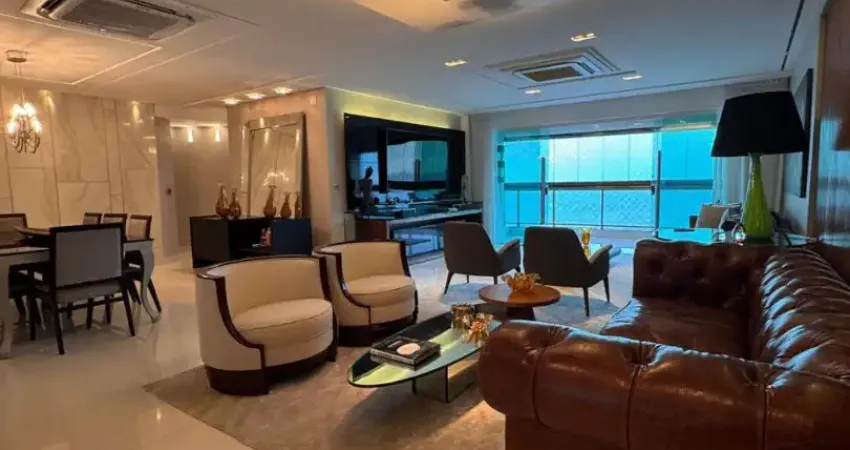 Apartamento vista mar com 4 quartos sendo todos suítes em boa viagem - recife - pe