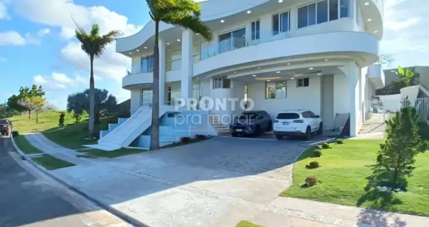 Casa de luxo mobiliada em condomínio fechado com 549 m² de área privativa!!
