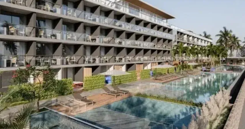 Apartamento 2 quartos, 1 suíte em carneiros residence resort - tamandaré-pe