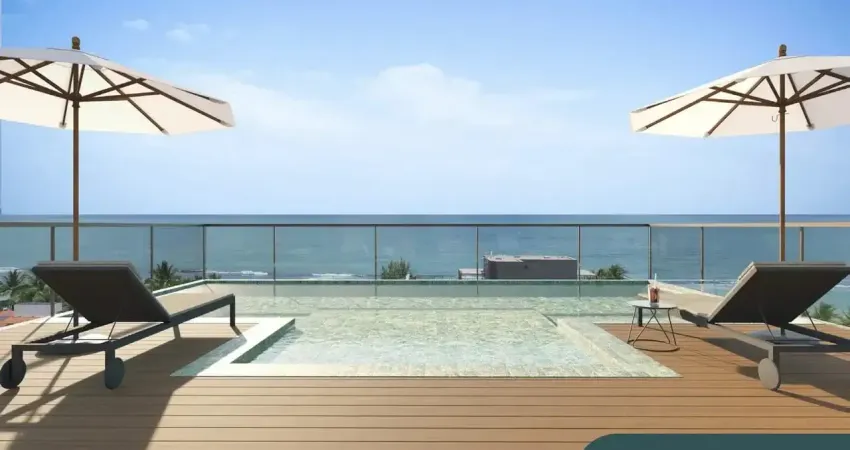 Apartamento com 1 quarto em one beach carneiros na praia dos carneiros - tamandaré - pe