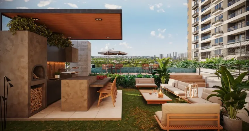 More em frente ao caxangá golf club | itbi + registro grátis | 2q com varanda gourmet