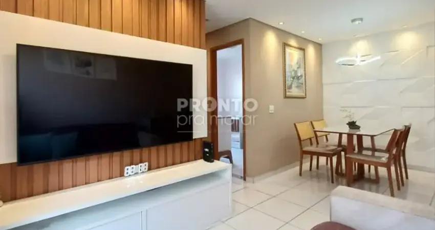 Excelente oportunidade em candeias! apartamento mobiliado com 45m² | 2 quartos | móveis planejados | lazer | porteira fechada