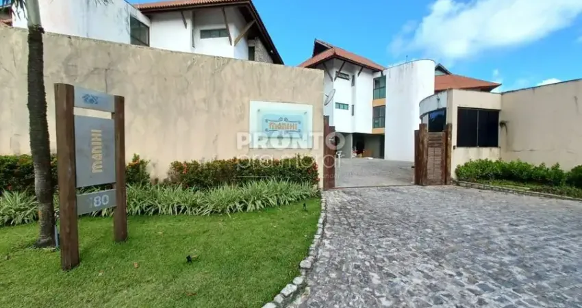 Oportunidade em muro alto, apartamento mobiliado com 2 quartos, no melhor trecho de mar para banho !