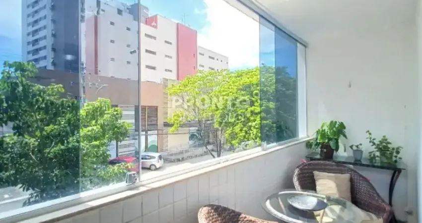 Excelente apartamento 120 m² | 4 quartos | 02 suítes |vaga de garagem coberta madalena - recife - pe