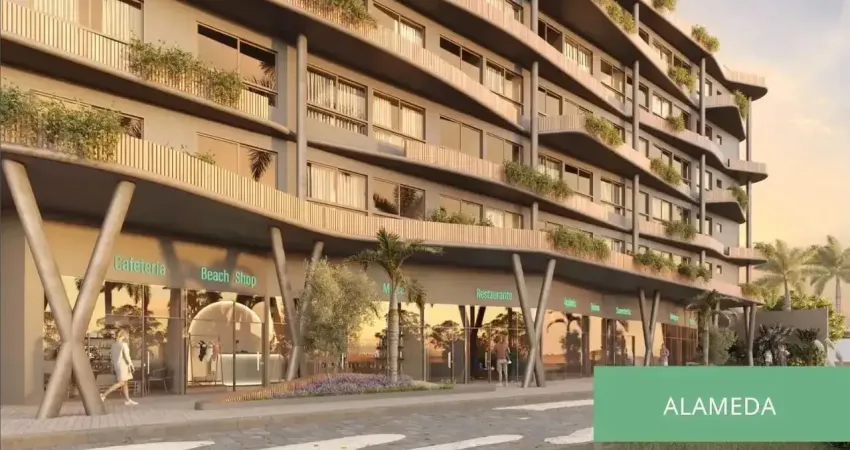 Apartamento com 1 quarto em mar atlântico norte tamandaré - pe