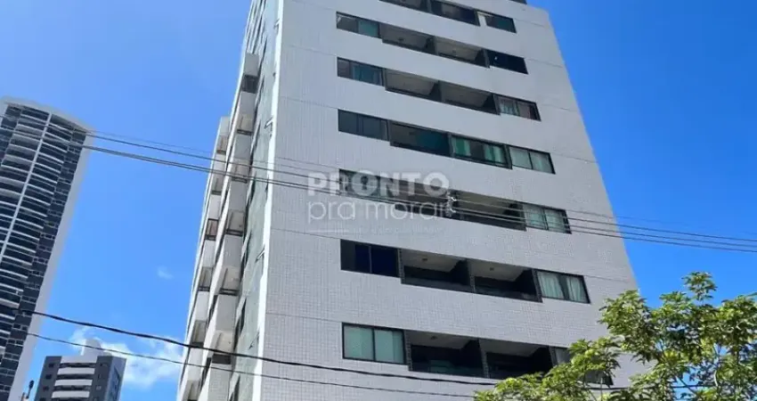 Oportunidade única! apartamento 2 quartos (1 suíte) em boa viagem por r$ 390 mil!