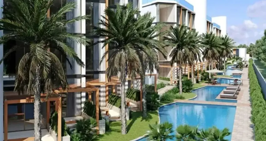 Reserva pontal do cupe beira mar - 30m² - lazer - pé na areia porto de galinhas