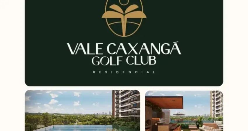 Vale caxangá golf club 2 quartos com suíte | vista privilegiada | infraestrutura completa
