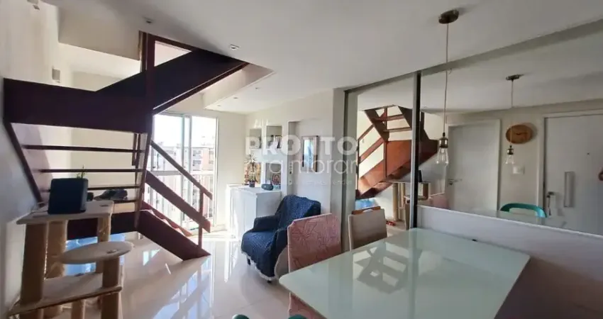 Excelente apartamento duplex localizado em candeias com 110,00m².