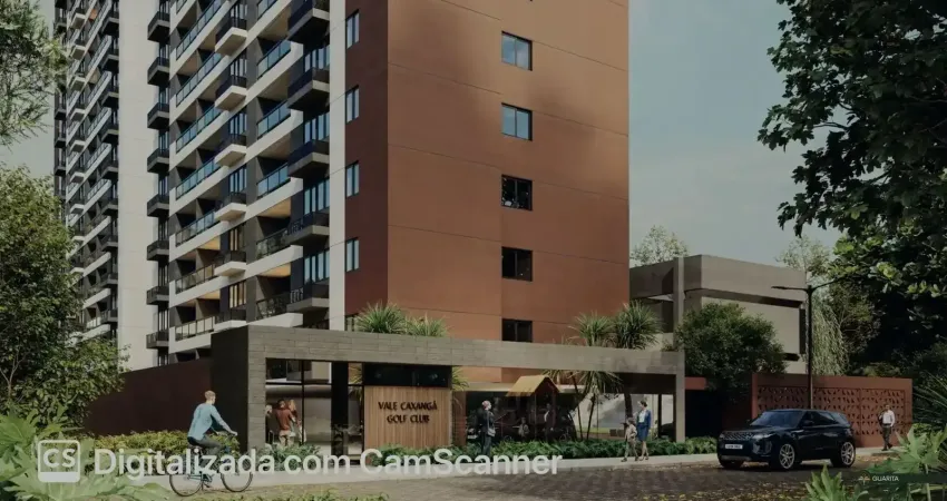 Vale caxangá golf club 2 quartos com suíte | vista privilegiada | infraestrutura completa