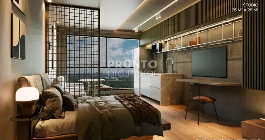 Flat com excelente localização no bairro de boa viagem, com 28,08m² de área útil.
