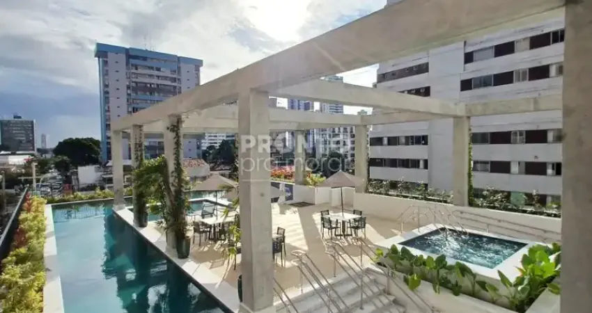 Excelente flat localizado na madalena, com 27,40m² de área construída.