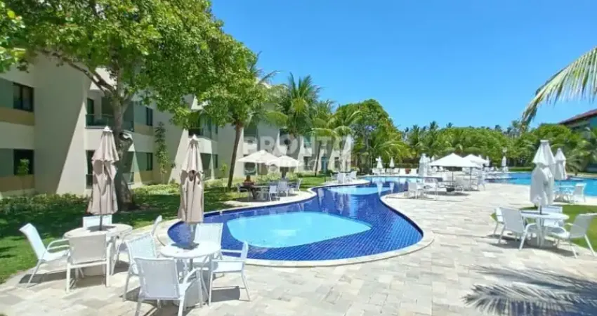 Vendo flat porteira fechada na praia dos carneiros-pe | condomínio beira-mar