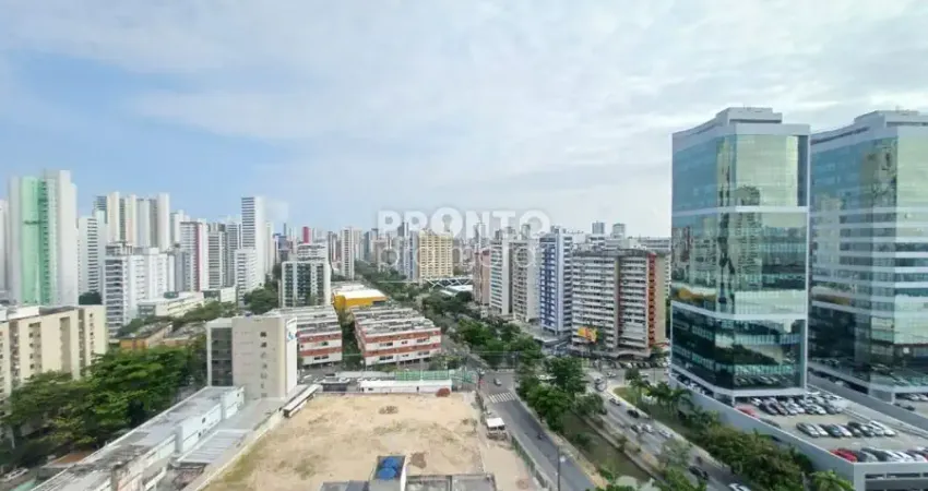 Excelente flat em boa viagem com 40,90m², lazer completo e foco em investimento