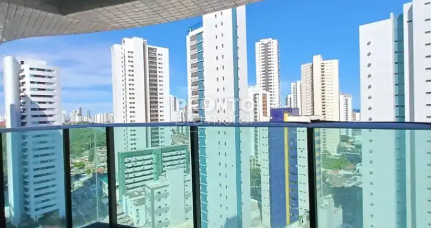 Chances allure- excelente apartamento localizado em boa viagem com 135,53m²