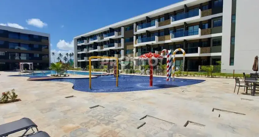 Apartamento Mobiliado em Muro Alto Próximo ao Mar com Estrutura Completa de Lazer e Alta Liquidez