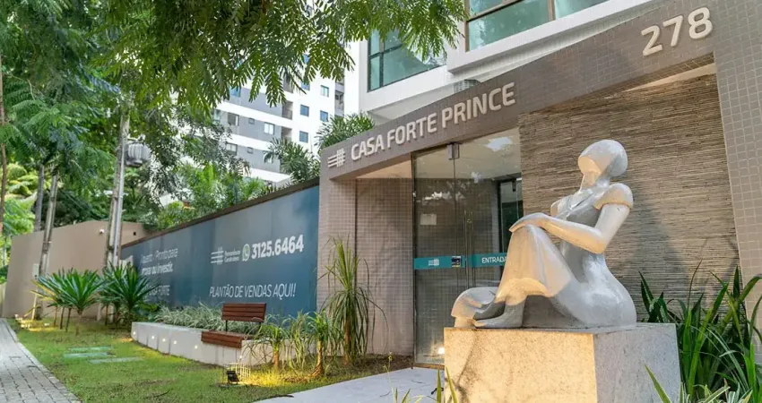 Apto no melhor de Casa forte! 1 quarto com suíte, lazer completo e equipado