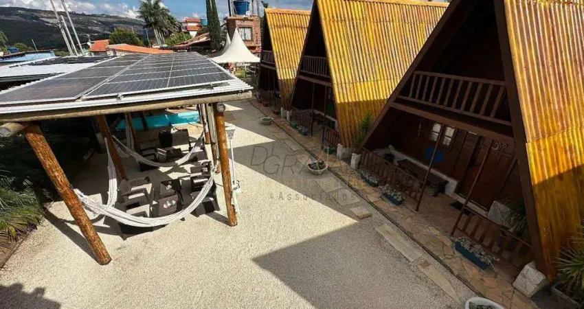 Pousada com 6 dormitórios à venda, 600 m² por R$ 8.000.000,00 - Centro - São Thomé das Letras/MG