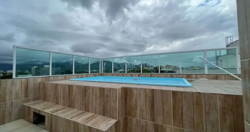 Apartamento cobertura duplex - 3 suítes + dependência completa no recreio dos bandeirantes, rio de janeiro/rj