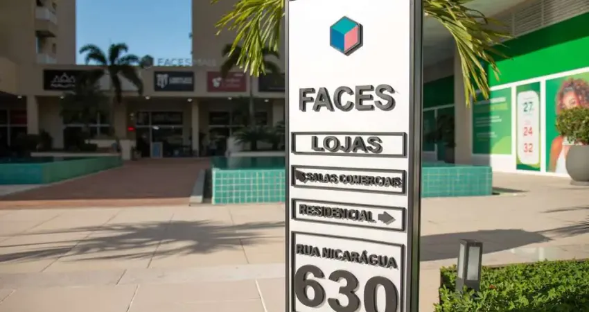 Sala comercial de 24m², pronta para uso, no moderno faces office, mall e residência, penha.