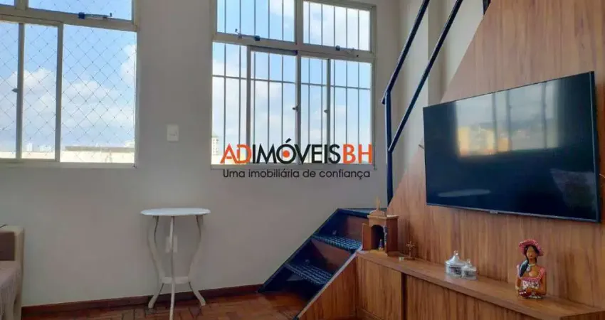 Cobertura com área total de 116m², 03 quartos, 01 suíte, 01 vaga de garagem, no Padre Eustáquio