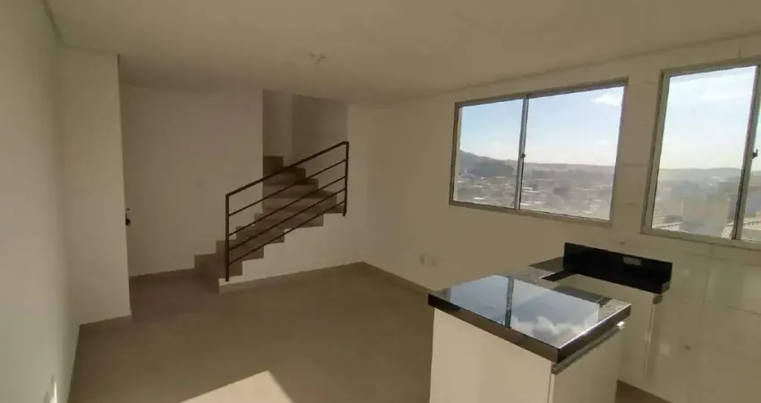 Apto cobertura para aluguel, 2 quartos, 1 suíte, 2 vagas, cabral - contagem/mg