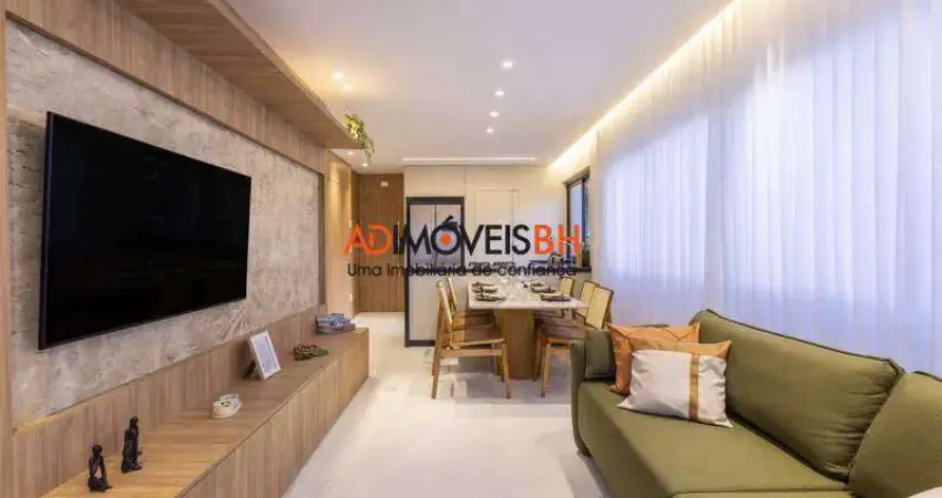 Apartamento à venda, 2 quartos, 2 suítes, 2 vagas, sion - belo horizonte/mg