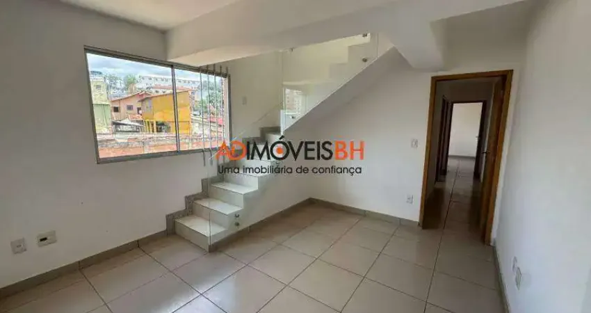 Apto cobertura à venda, 2 quartos, 1 suíte, 2 vagas, concórdia - belo horizonte/mg