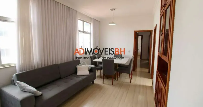 Apto mobiliado para aluguel, 3 quartos, 1 suíte, 2 vagas, sagrada família - belo horizonte/mg