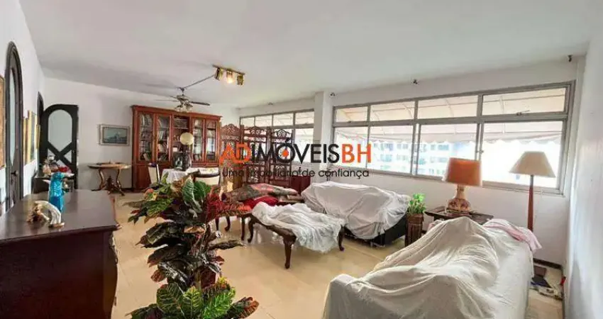 Apto cobertura à venda, 6 quartos, 1 suíte, 3 vagas, funcionários - belo horizonte/mg