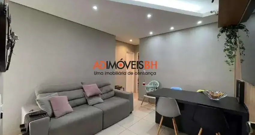 Apartamento à venda, 2 quartos, 1 vaga, buritis - belo horizonte/mg