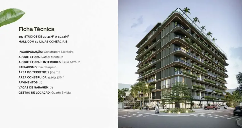 Flat com 1 quarto à venda na Avenida Guarabira, Manaíra, João Pessoa