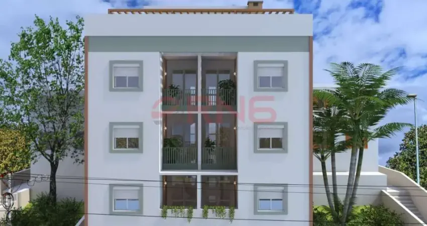 Apto novo pronto para morar 33m2 250.000, na r racati, 1 dorm sala cozinha banheiro área serviço